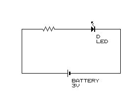 LEDの配線図-回路記号
